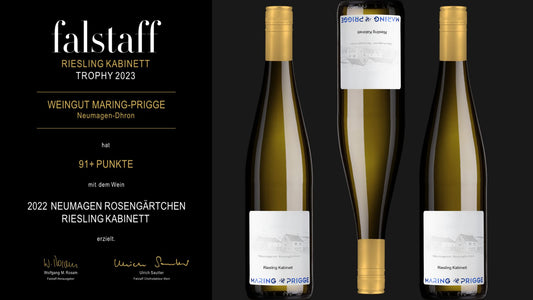 Hervorragend für unseren Riesling Kabinett